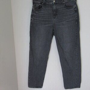 AMERICAN EAGLE Gray Faded Strigid Regular 14 Denim Jeans
